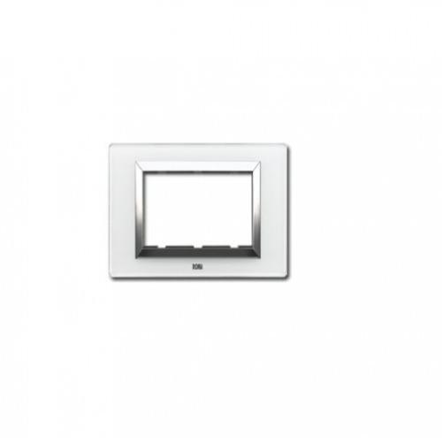 Anchor Roma Vetro Module Plate 18M, 30282 GPW (Pure White)