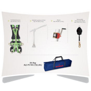 Karam Confined Space Entry Kit With K-Pod, PN655