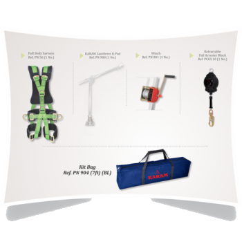 Karam Confined Space Entry Kit With K-Pod PN655
