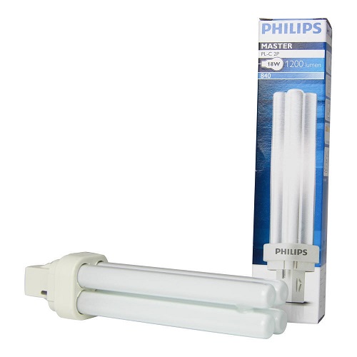 Philips 18W G24d-2 Base 2 Pin CFL (Natural White)