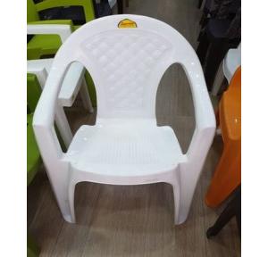Supreme Spark Monobloc Chair With Arm (Milky White)