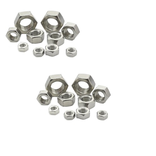 APS MS Zinc Plated Hex Nut, Size: 3/4 Inch