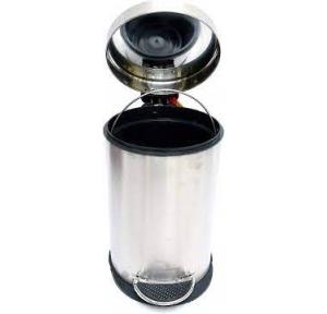 Mintage Dustbin Plain Solid SS202 7 Ltr 7x10 Inch