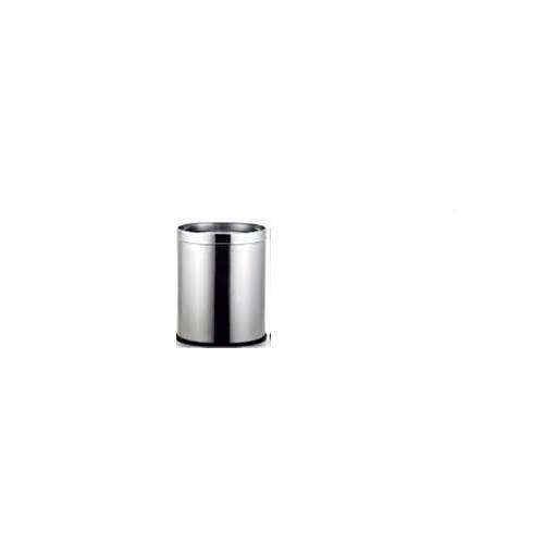 Conta Dustbin Plain Solid SS202 8 Ltr 8x12 Inch