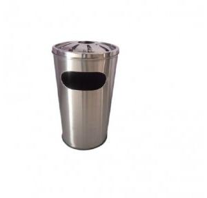 Ash Can Dustbin Dlx Size 14x34 Inch SS202 90 Ltr