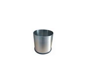 Plain Planter Dustbin Size 16.5x16.5 Inch SS202 58 Ltr