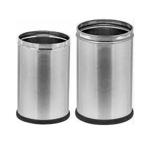 Plain Planter Dustbin Size 12x12 Inch SS202 22 Ltr