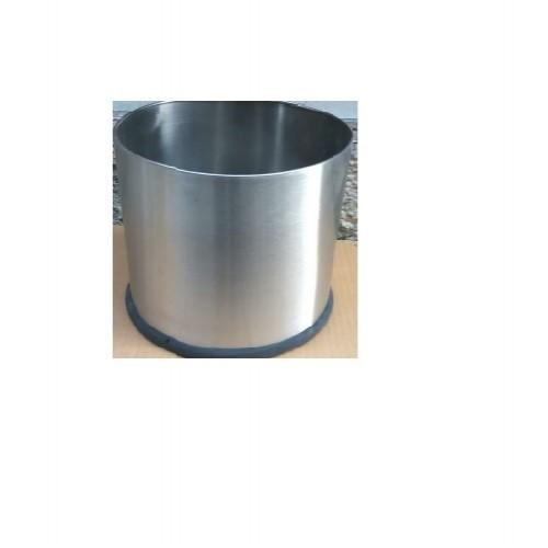 Planter Dustbin Plain  SS202 13 Ltr 10x10 Inch