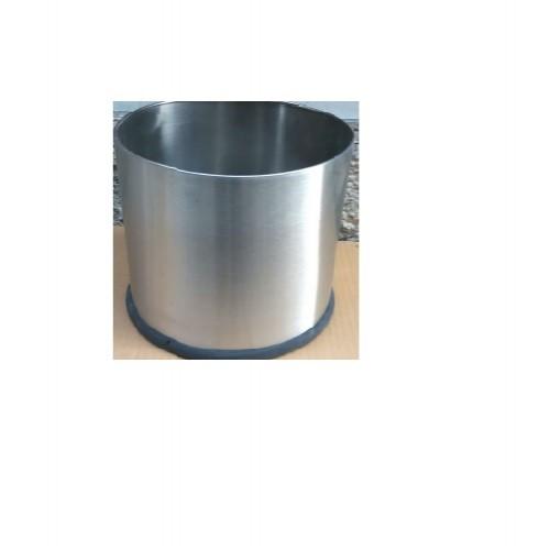 Plain Planter Dustbin Size 8x8 Inch SS202 7 Ltr