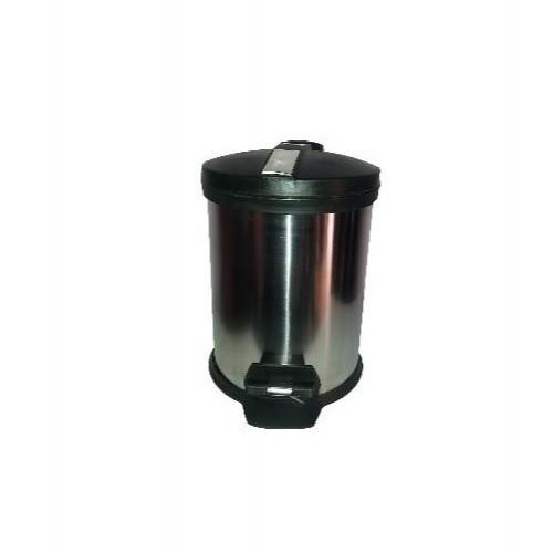 Premium Pedal Dustbin SS202 12 Ltr 10x15 Inch