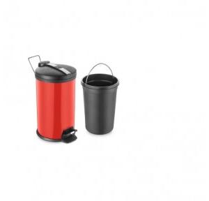 Pedal Dustbin Plain Premium Powder Coded Plastic 5 Ltr 178x280 mm