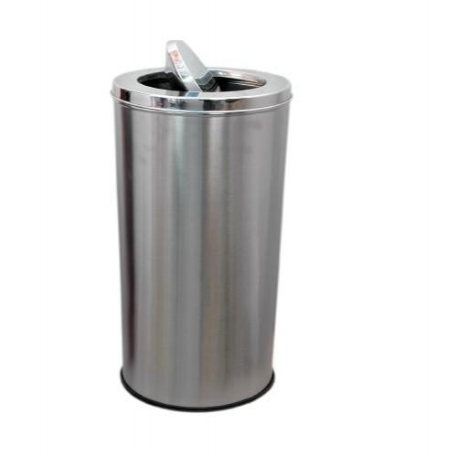 Swing Dustbin Size 15x28 Inch  SS202 96 Ltr