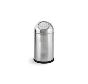 Push Can Dustbin SS202 25 Ltr 8x28 Inch