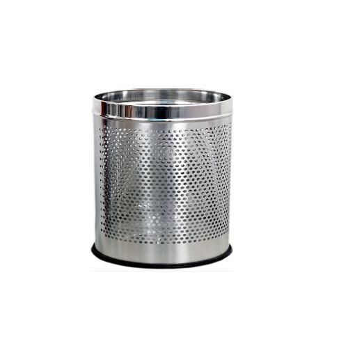 Perforated Dustbin Size 7x10 Inch SS202 6 Ltr