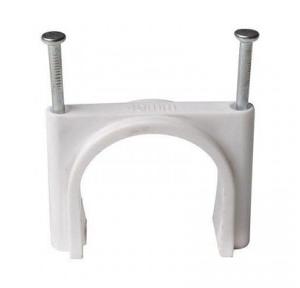 PVC U Clamp, 25mm (Pack of 100 Pcs)