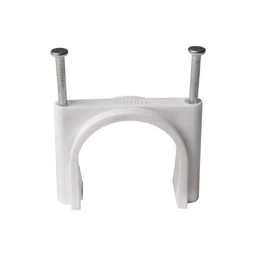 PVC U Clamp, 25mm (Pack of 100 Pcs)