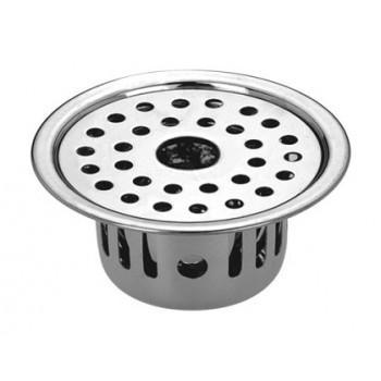 Camry Round Gipsy Cockroach Floor Drain Trap SS, CCR-RG-127