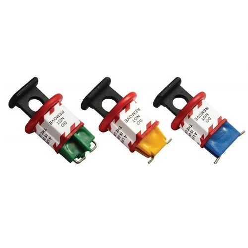 Asian Loto Pin Type MCB Lockout Tagout (Set of 3 Each of Pin IN, Pin Out and Pin wide)