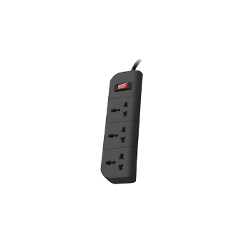 Belkin Essential Series 3 Socket Surge Protector 6A, F9E300zb1.5MGRY