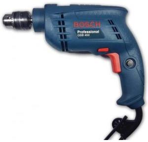 Bosch Plastic Impact Drill Machine 450W 2600RPM, GSB 450