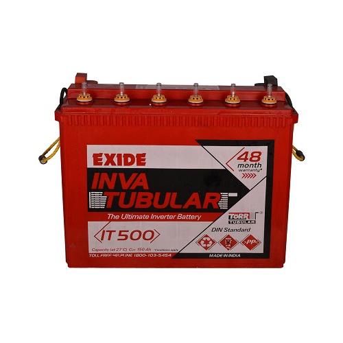 Exide Tubular Inverter Battery 150Ah With Stand