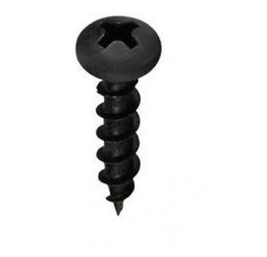 Full Thread Screw Black, 1/2 Inch