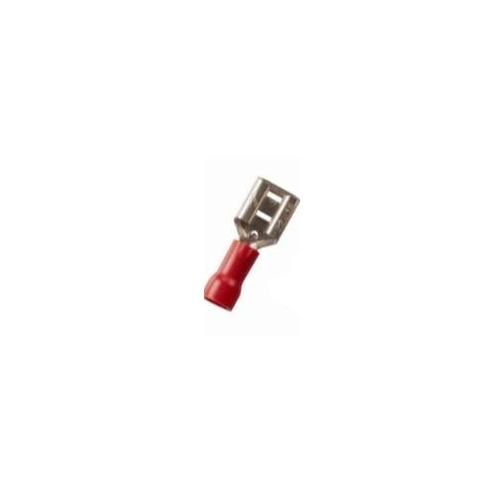 Kapson Insulated Female Disconnector 0.5-1.5 Sqmm, FDD 1-250 (Red)