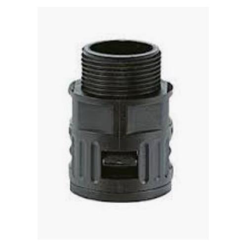 Kapson Black Quick Screw Connector/ Straight Glands, RQG1-AD 42.5