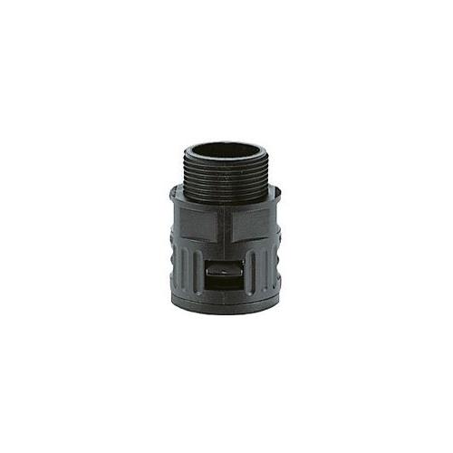 Kapson Quick Screw Connector/ Straight Gland, RQG1-AD 28.0 (Black)