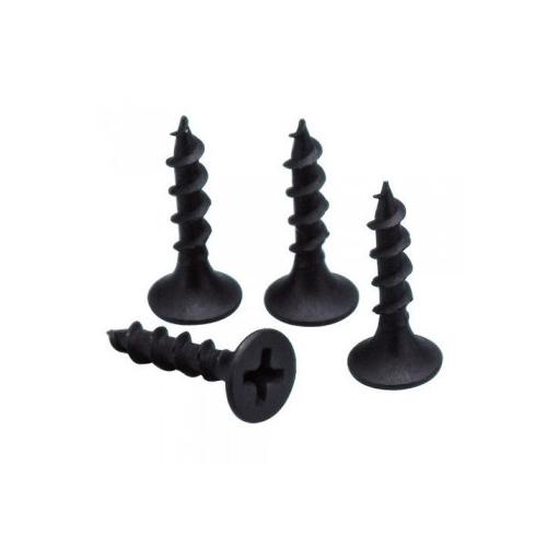 Wooden Screw Black, Size: 25mm (Pack of 2000), 50mm (Pack of 500), 75mm (Pack of 500)