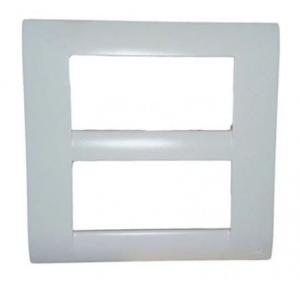 MK Front Plate Square White Blenze Plus 8M(S), DW108VWHI