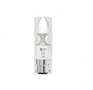 Orient Eternal Clear Candle Led Lamp B-22 4.5W (Warm White)