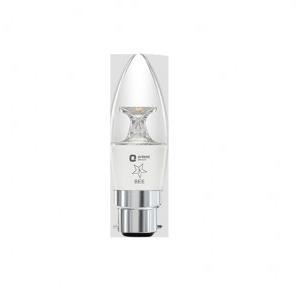 Orient Eternal Clear Candle Led Lamp B-22 4.5W (Cool White)