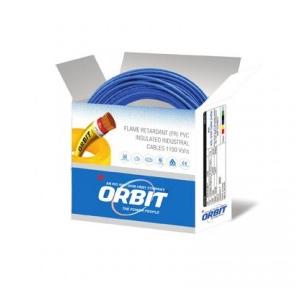 Orbit PVC Insulated Multicore FRLS Flexible Cable 0.5 Sqmm 1 Core, 100 mtr (Black)