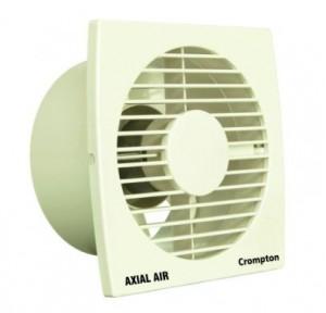 Crompton Plastic Exhaust Fan 150mm Axial Air 150