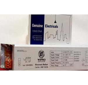 Wipro Electronic Ballast WBF 55236 2x36W For Tubelight 240v Metal Body