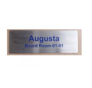 Name Plate SS 300x100mm, Aravalli size: 150x25mm, Board Room-01-02 Size:170x15mm