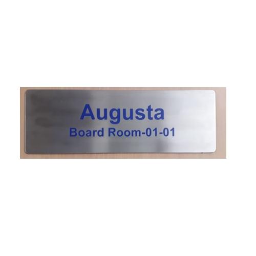 Name Plate SS 300x100mm, Aravalli size: 150x25mm, Board Room-01-02 Size:170x15mm