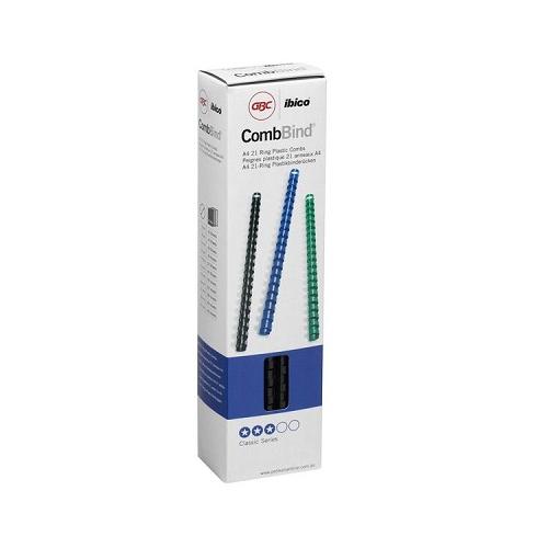 GBC Binding Comb 21 Loop Plastic, 10 mm (Pack of 12 Pcs)