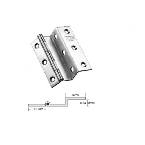 Seamless L Hinge Matt Finish, 100x(13x19)1.80 mm