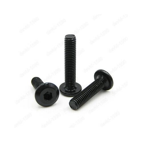 Work Station Chair Allen key Screw Half Thread, 6mm x 37.5 mm