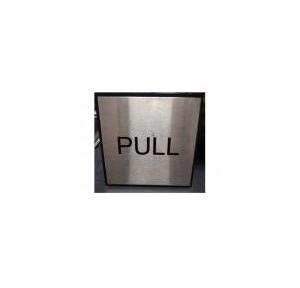 Pull Sticker Pressed Letter Sign Board, 7.5Wx7H cm