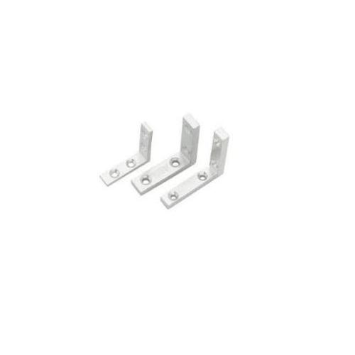 Stainless Steel L Clamp 2x1 Inch, Thickness: 2mm