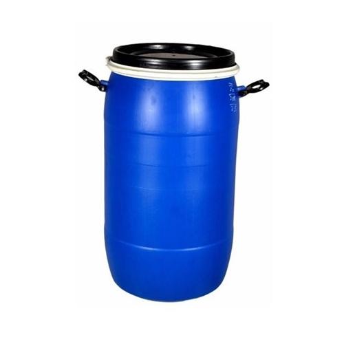 Open Top Drum HDPE Plastic Blue, 50 kg