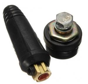 Micro Cable Connector 10-25 for DC Arc And TIG Welding Machines