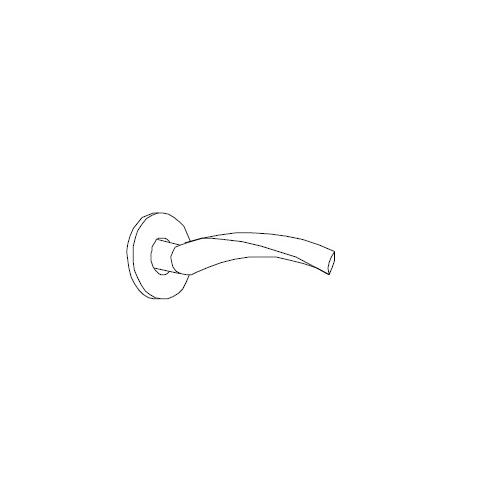 Dorma SH 815 Lever Handle With 6501 Roses, 6612