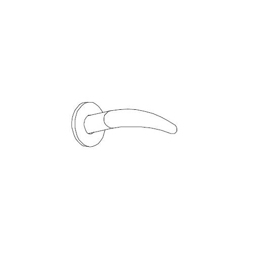 Dorma SH 812 Lever Handle With 6501 Roses, 6612