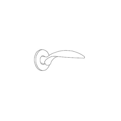 Dorma TH 126 Lever Handle With 6501 Roses, 6612