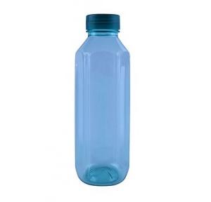 Pearlpet Water Bottle Transparent Supreme Topaz, 1 ltr (Blue)
