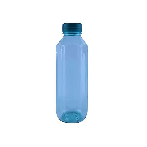 Pearlpet Water Bottle Transparent Supreme Topaz, 1 ltr (Blue)